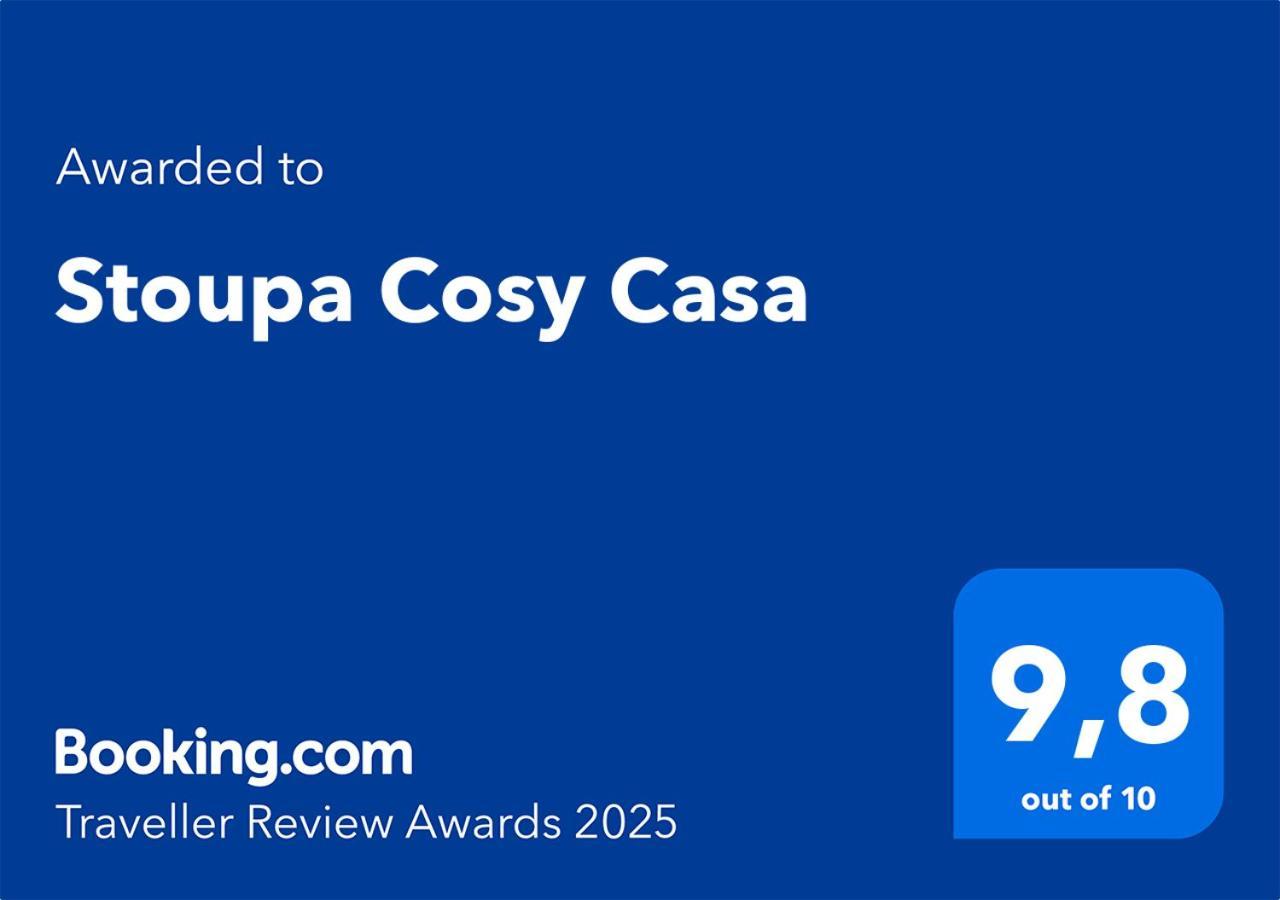 Stoupa Cosy Casa Villa Bagian luar foto